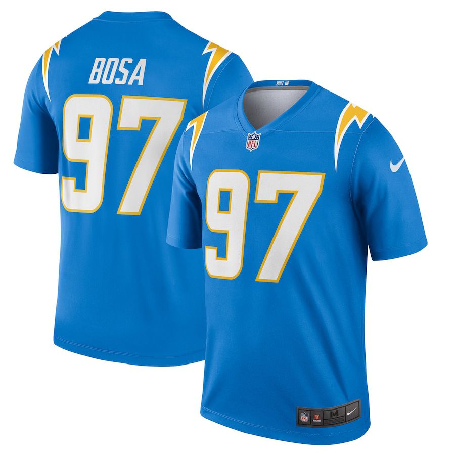 Men Los Angeles Chargers #97 Joey Bosa Nike Powder Blue Legend NFL Jersey